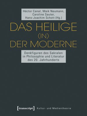 cover image of Das Heilige (in) der Moderne
